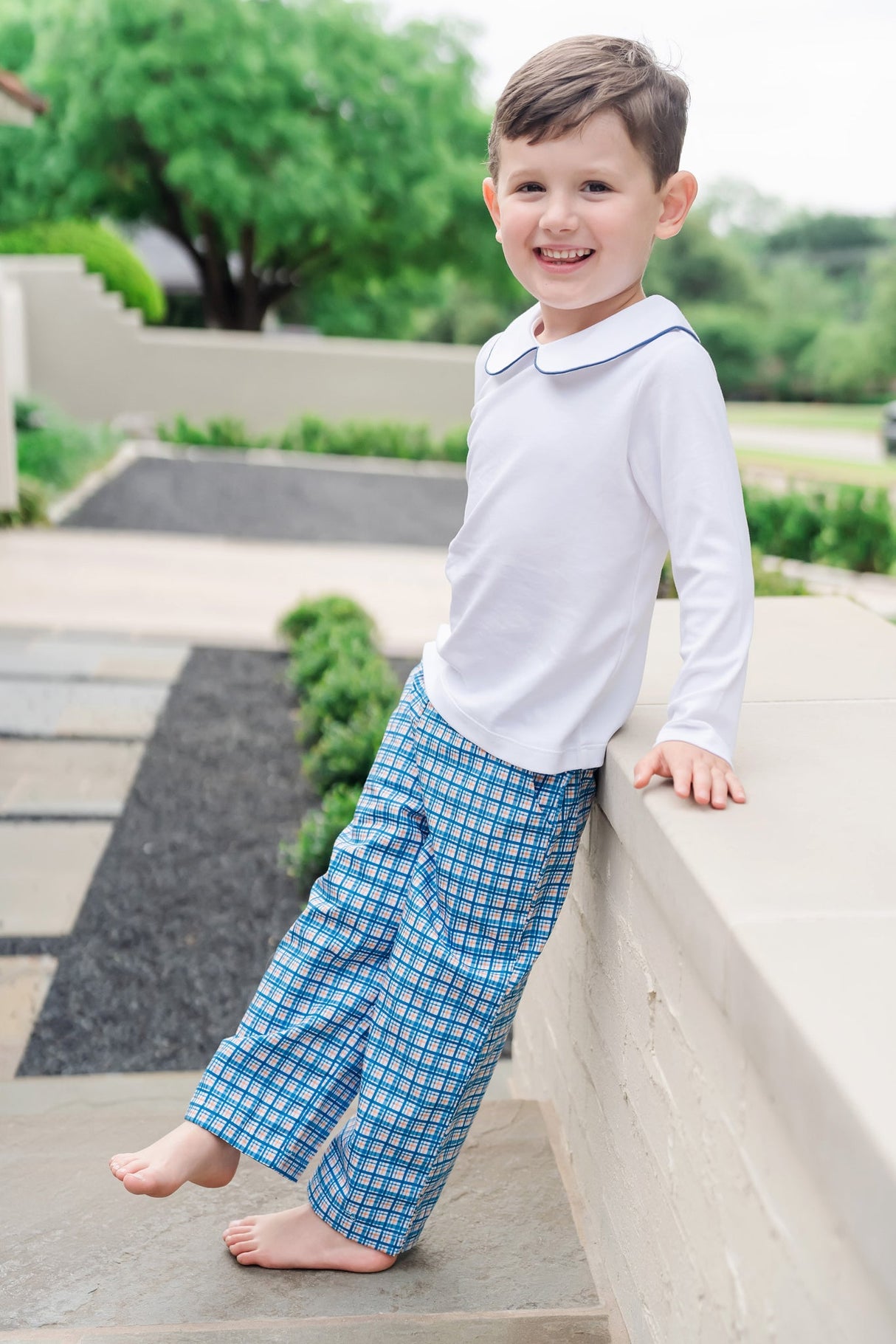 Ford Boys' Pant Set - Autumn Plaid