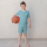Charles Boys' Short Set - Basketball Game - HoneyBug 