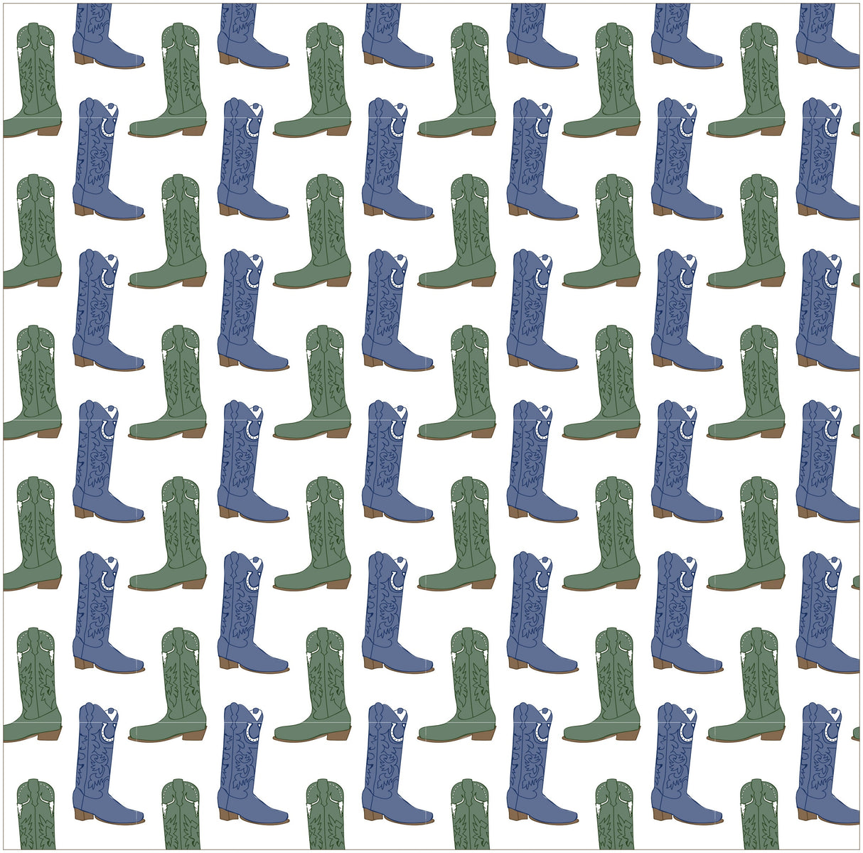 James Boys' Underwear Set - Cowboy Boots/Navy - HoneyBug 