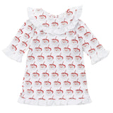 Madeline Doll Dress - Hot Cocoa Santa