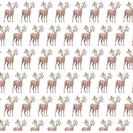 Parker Zipper Pajama - Festive Deer