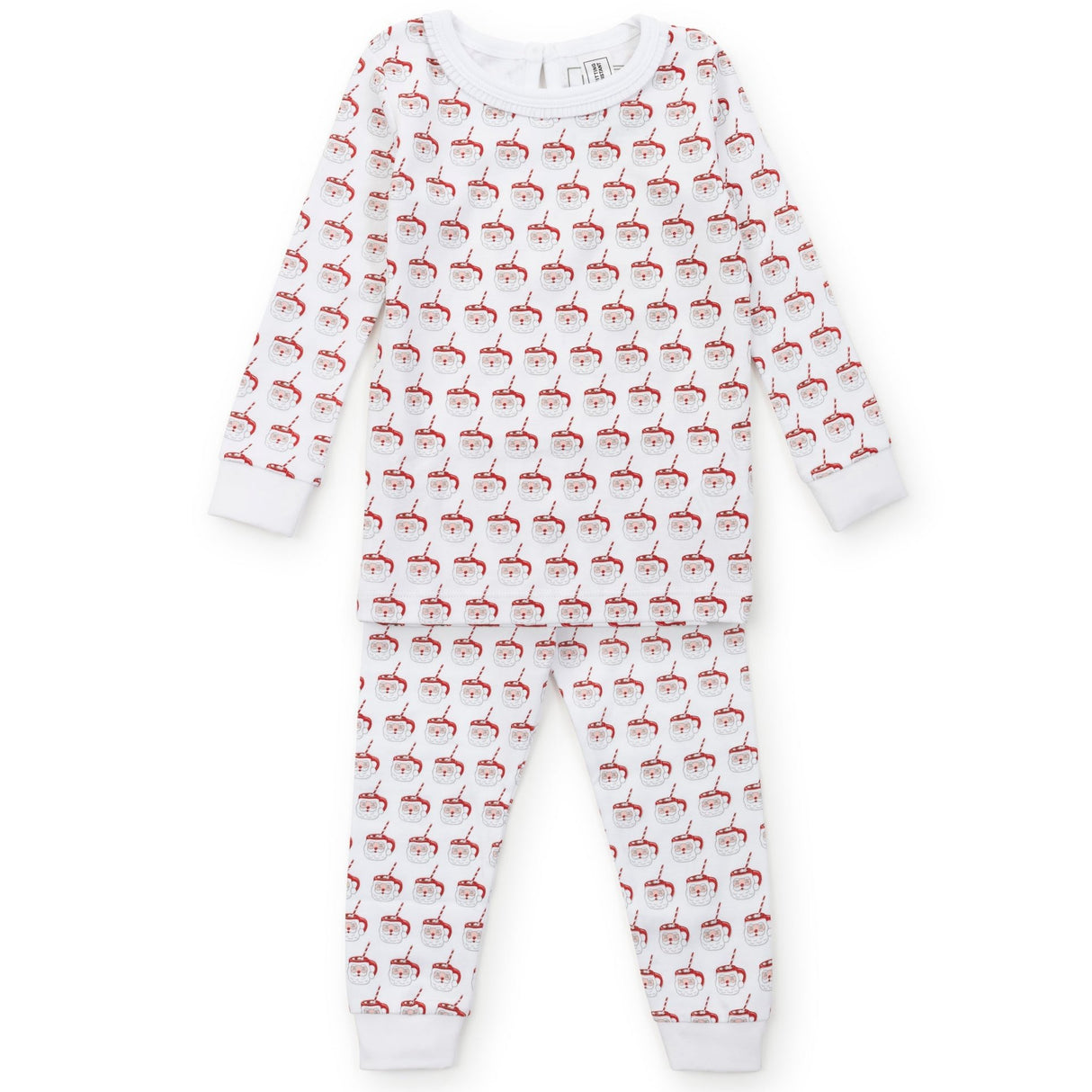 Ava Girls' Pajama Pant Set - Hot Cocoa Santa