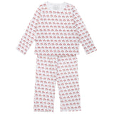 Millie Girls' Pant Set - Hot Cocoa Santa