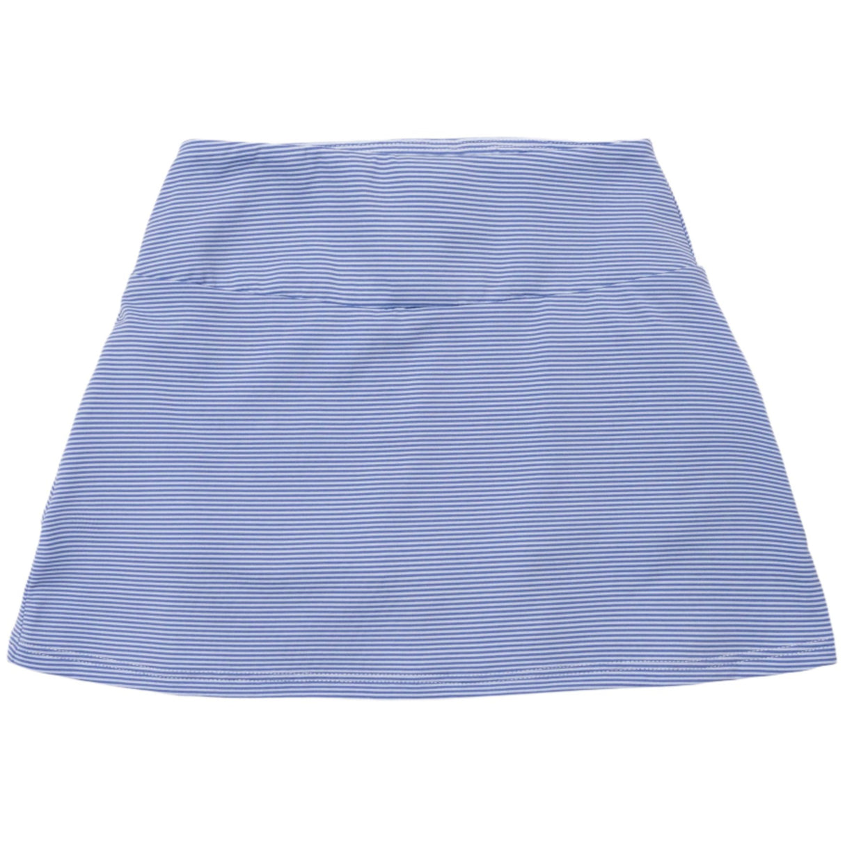 Margot Girls' Tiered Skirt by LH Sport - Blue Stripes