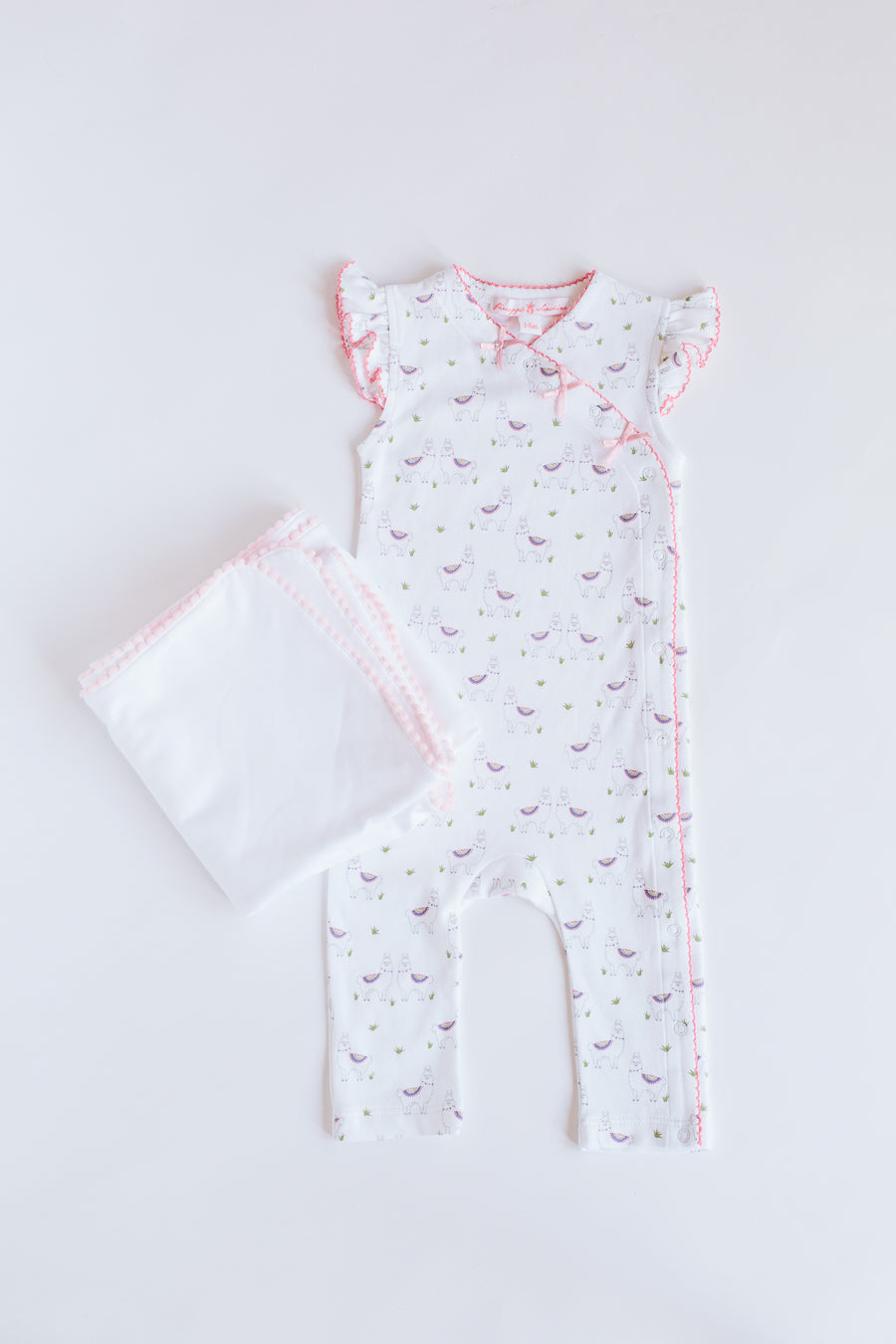 Alex the Alpaca Romper - HoneyBug 