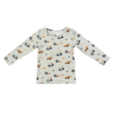 Boy's Long Sleeve Rash Guard Swim Shirt
