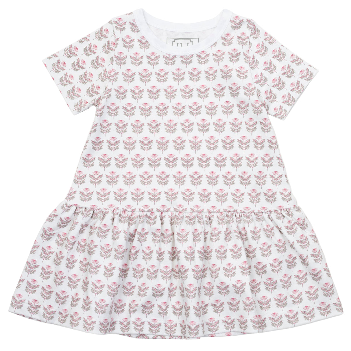 Lottie Girls' Dress - Berkshire Batik Floral - HoneyBug 