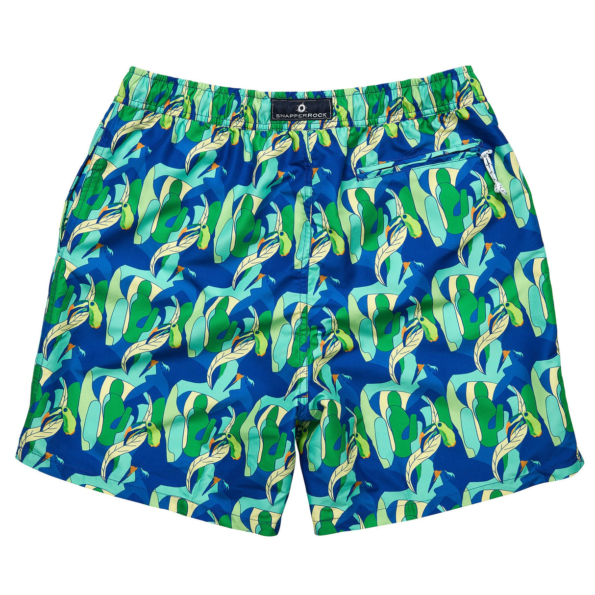 Mens Toucan Jungle Sustainable Swim Short - HoneyBug 