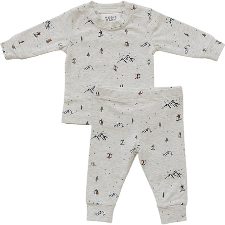 Ski Print Cozy Set - HoneyBug 