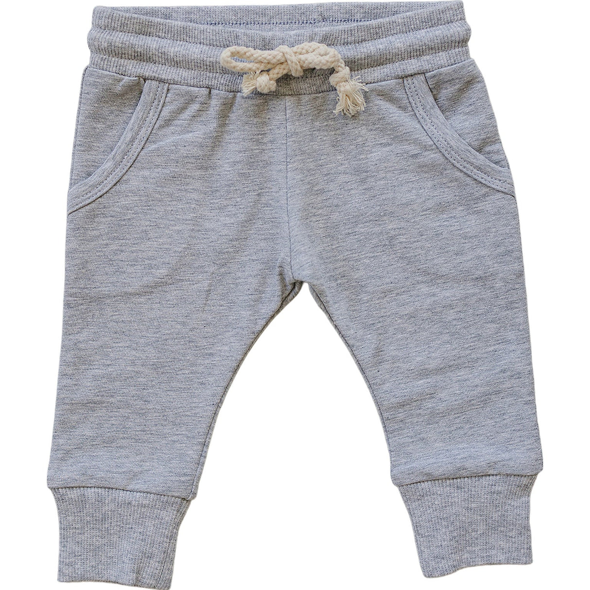 Grey Pocket Joggers - HoneyBug 