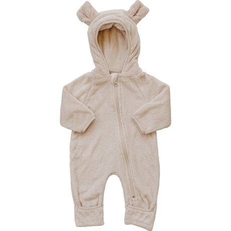 Fleece Bear Hooded Zipper - HoneyBug 