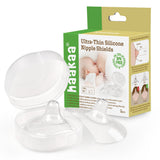 Haakaa Silicone Nipple Shields 2-pk (18 mm)