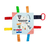 Missouri State Tag Toy Crinkle Square That Teaches Facts