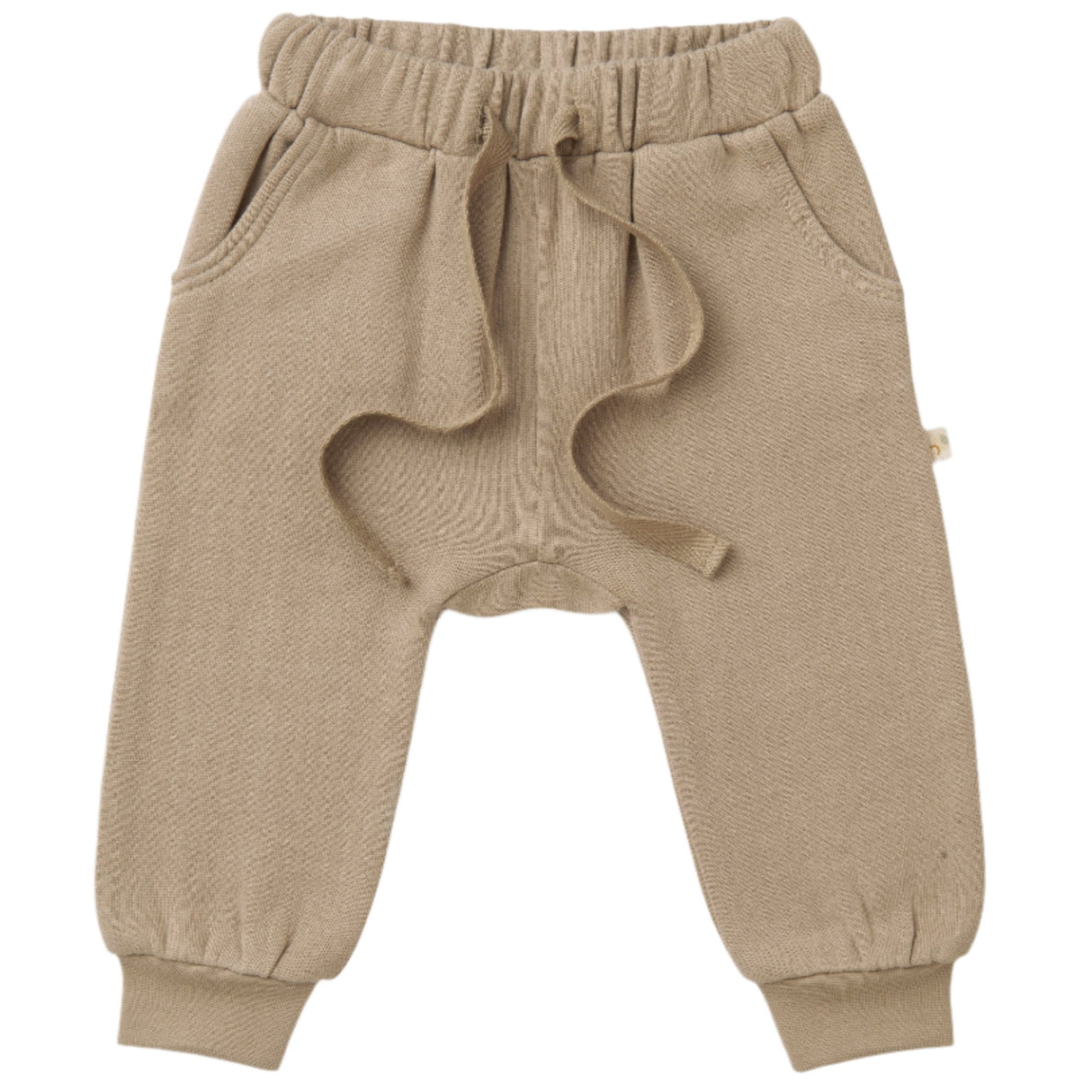 Organic Baby Toddler Jogger Pants - Mocha