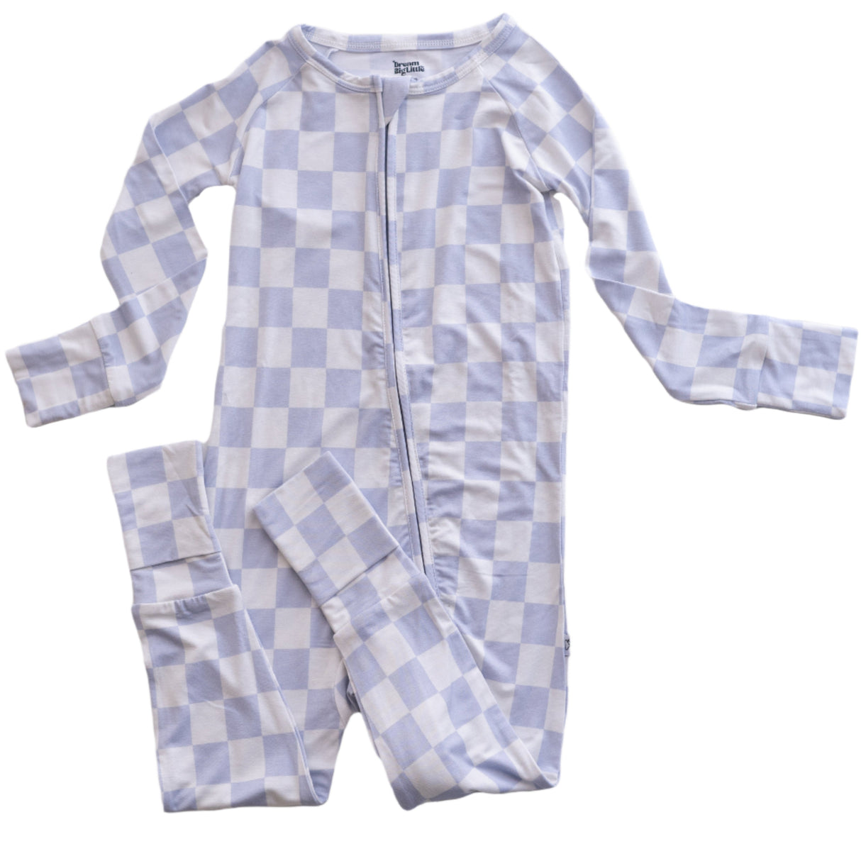 CLOUDY CHECKERS DREAM ROMPER