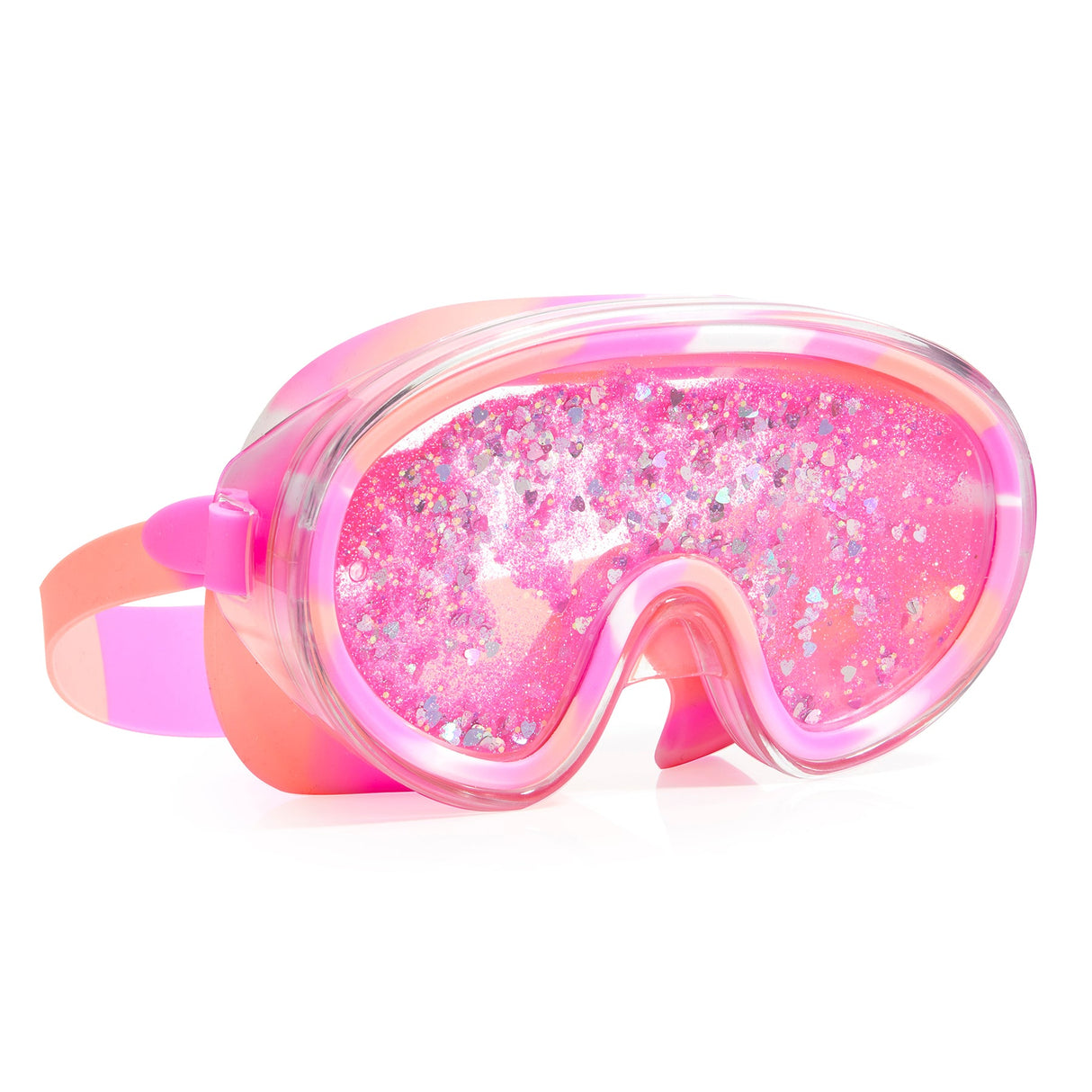 Sand Art Pink Kids' Swim Mask - HoneyBug 