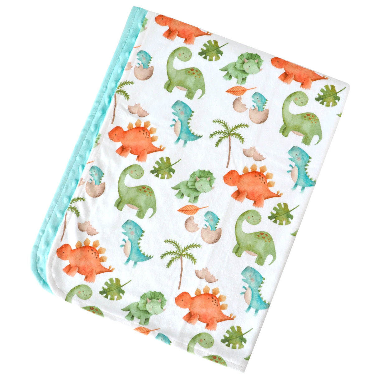 Premium Baby & Toddler Minky Blanket - Dinosaurs