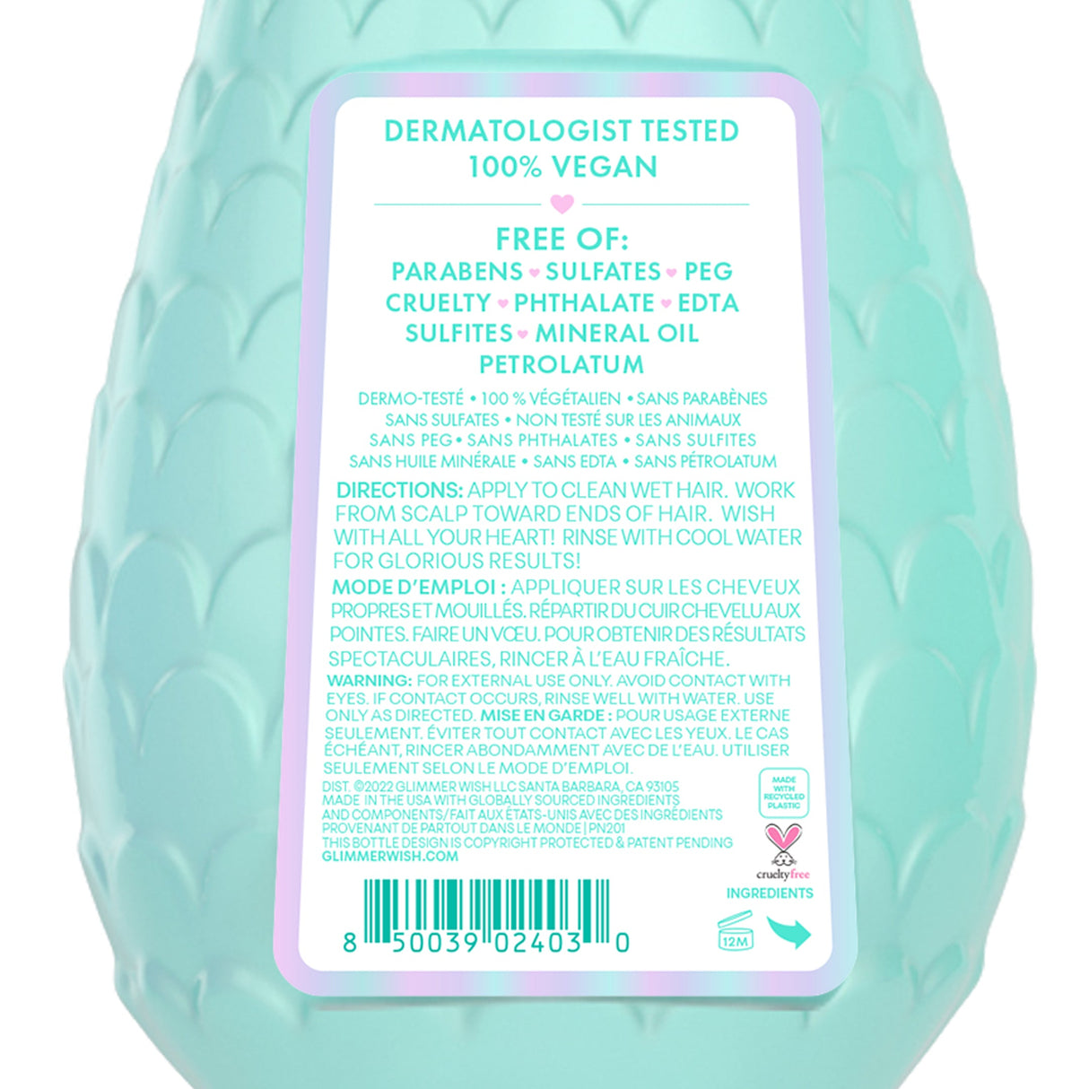 Mermaid Conditioner - HoneyBug 