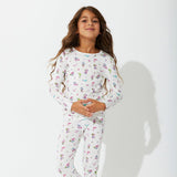 Mermaid Bamboo Kids Pajamas - HoneyBug 