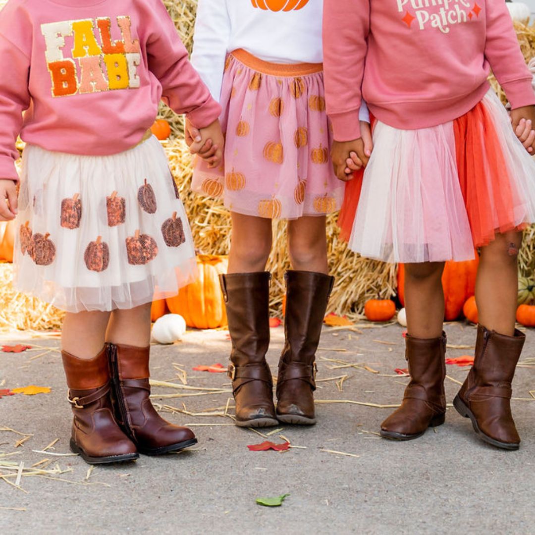 Pumpkin Glitter Tutu