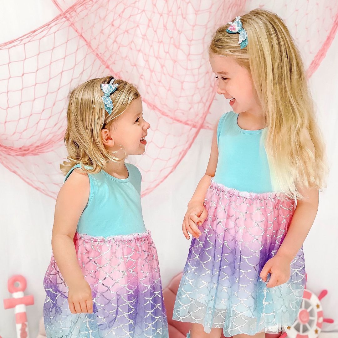 Sparkling Mermaid Tank Tutu Dress