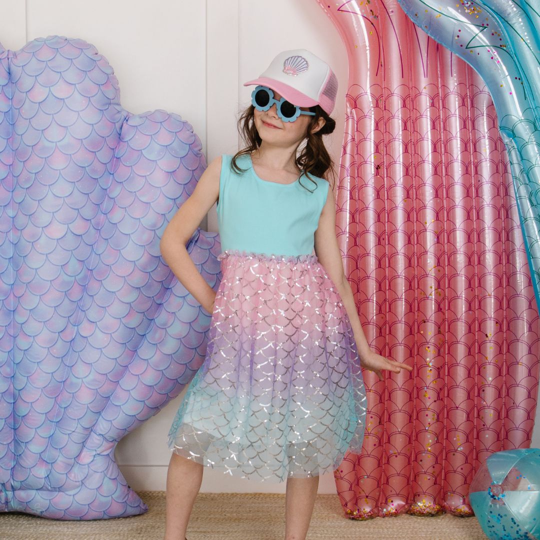 Sparkling Mermaid Tank Tutu Dress