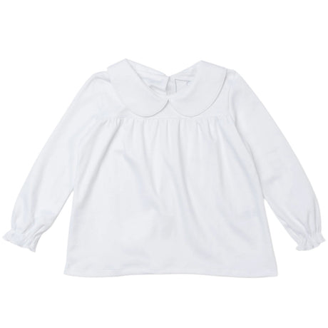 Morgan Longsleeve Peter Pan Collar Top - HoneyBug 