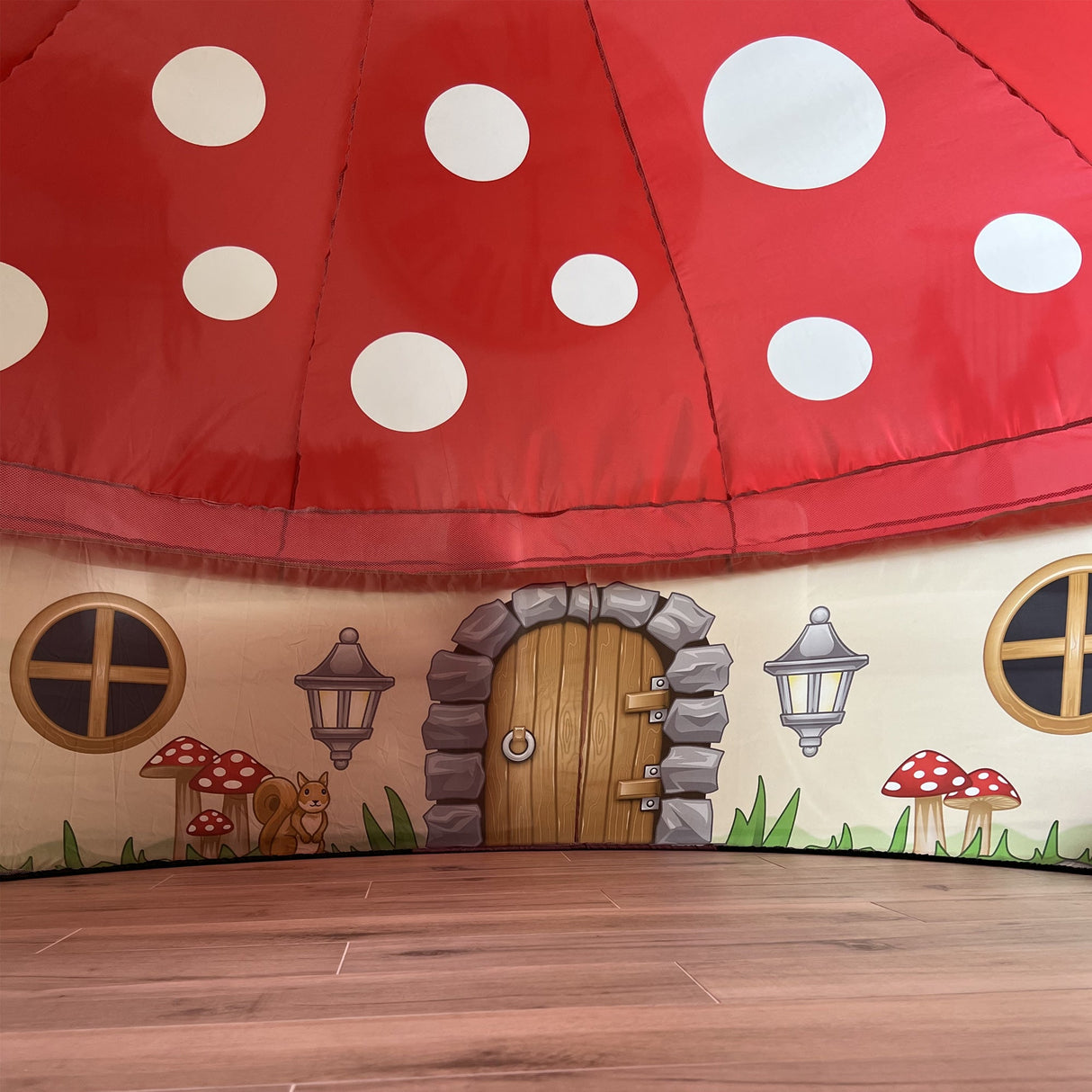 The Original AirFort - Mushroom House by AirFort.com - HoneyBug 