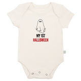 graphic bodysuit | my first halloween ghost - HoneyBug 