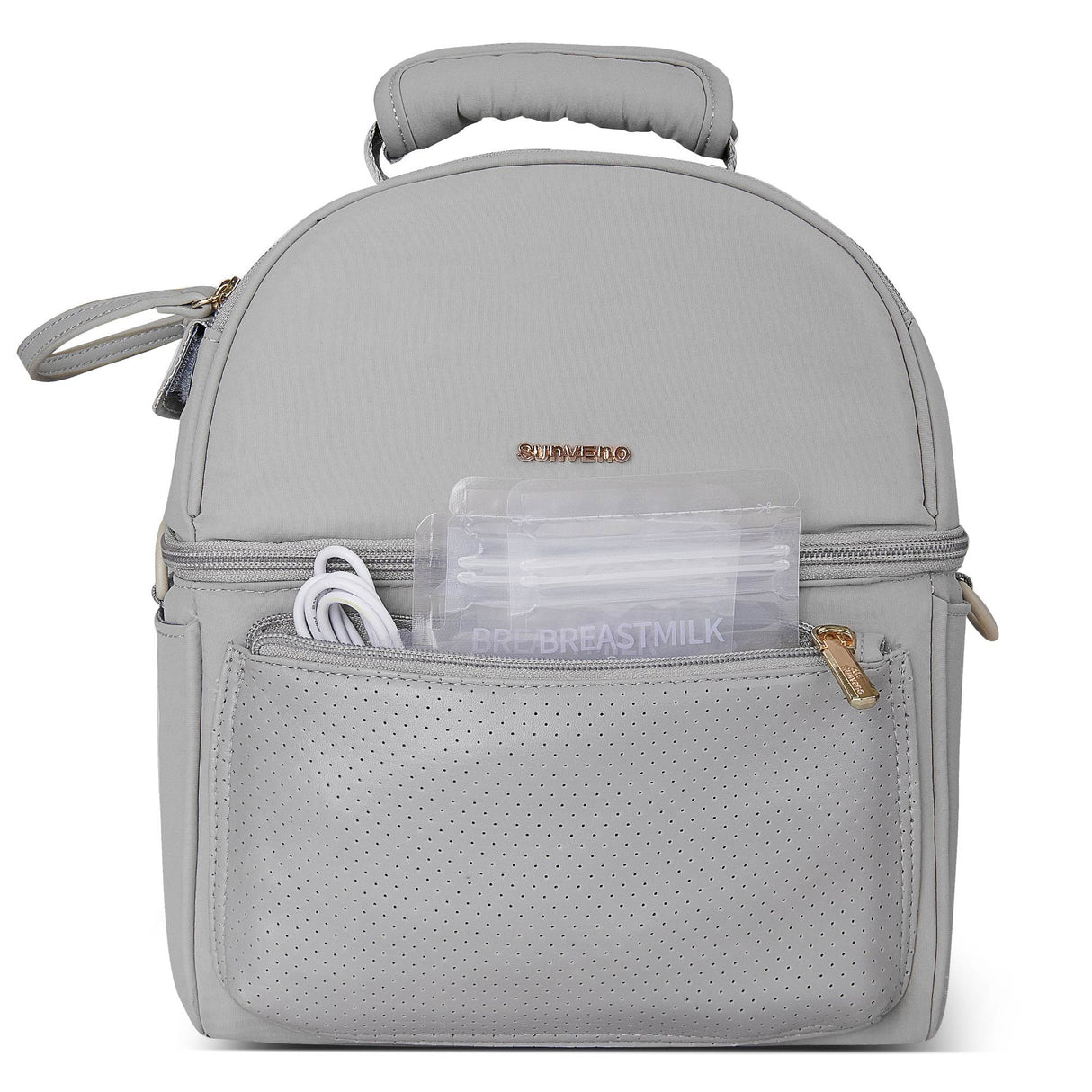 Breastmilk Cooler Bag with Detachable Insulation Box Set