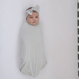 Stone Bamboo Stretch Swaddle - HoneyBug 