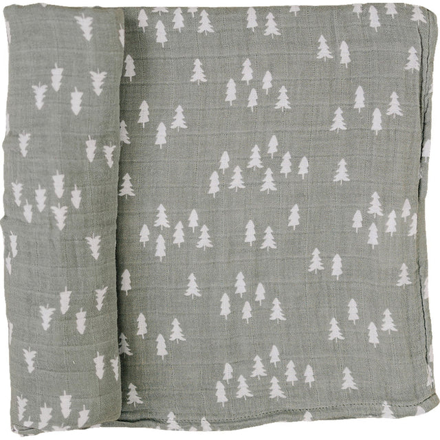 Pines Muslin Swaddle Blanket - HoneyBug 