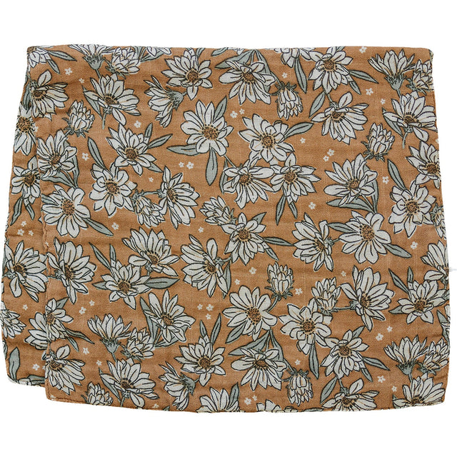 Magnolia Muslin Burp Cloth - HoneyBug 