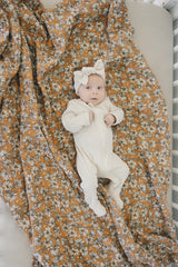 Magnolia Muslin Quilt - HoneyBug 
