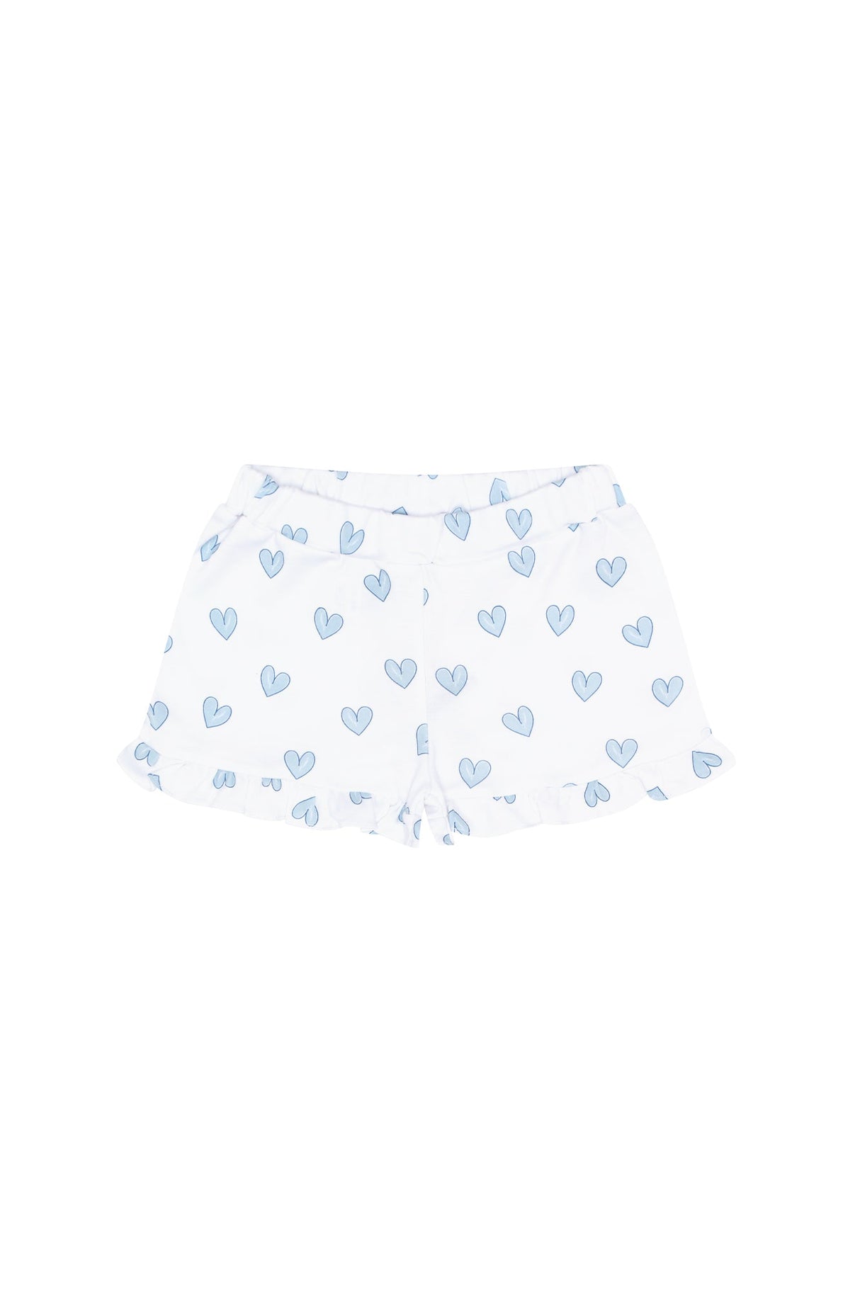 Blue Heart Short Set