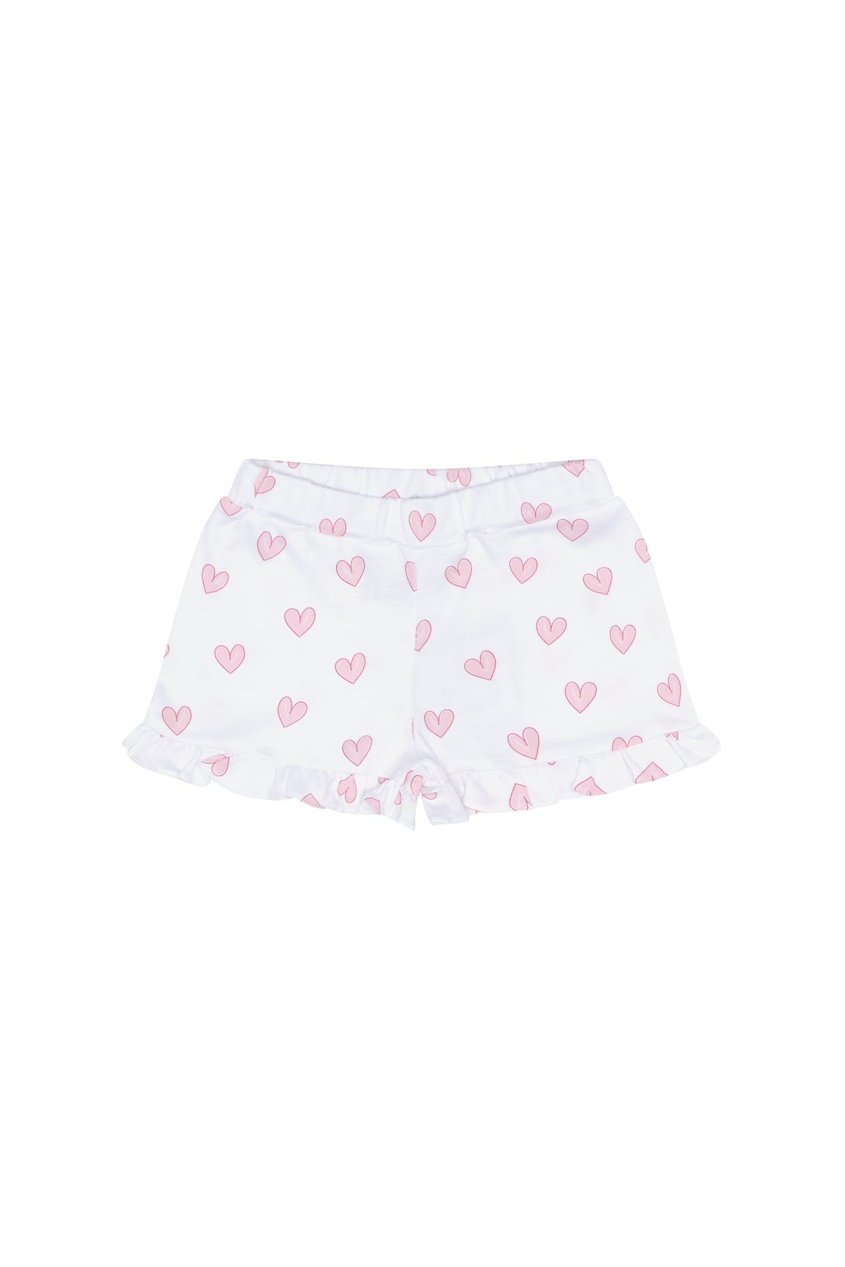 Pink Heart Short Set - HoneyBug 