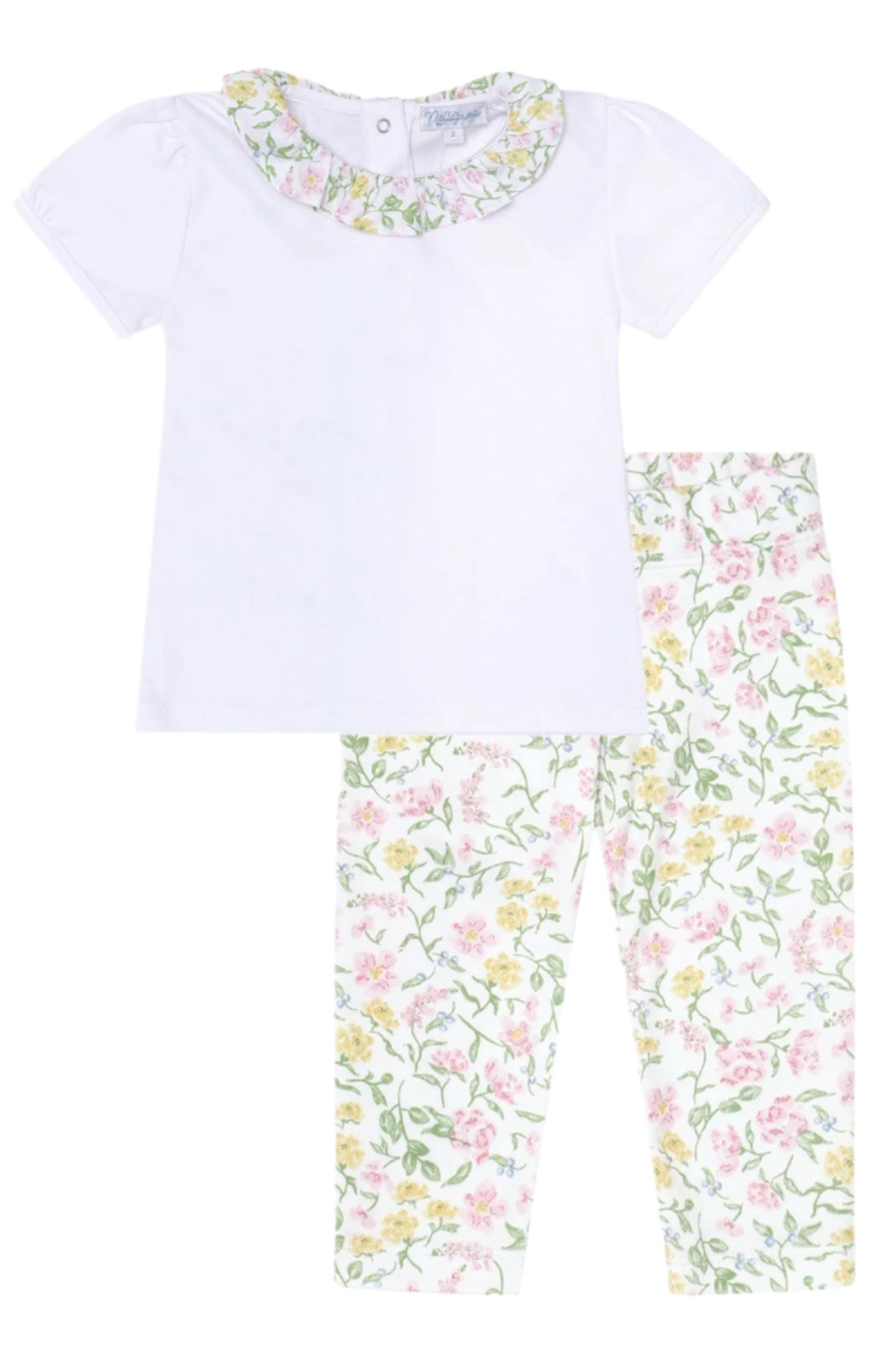 Berry Wildflowers Tee-Leggings Set