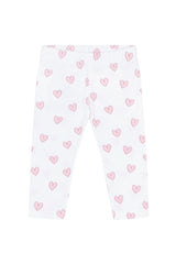 Pink Heart Tee-Leggings Set - HoneyBug 