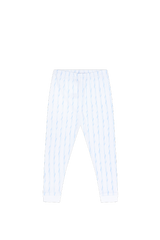 Blue Twirls Pajamas - HoneyBug 