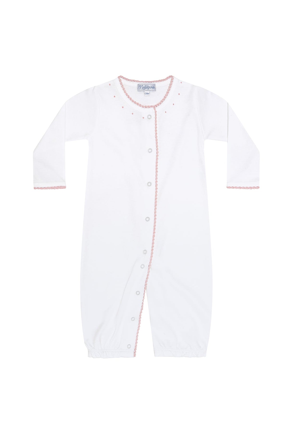 Pink Crochet Converter Gown - HoneyBug 