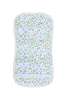Blue Vines Print Burp Cloth - HoneyBug 