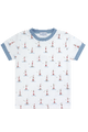 Lighthouse Print Boy Short Set - HoneyBug 