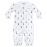 Lighthouse Print Converter Gown - HoneyBug 