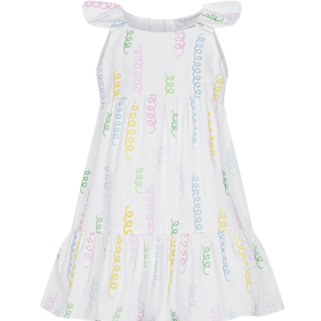 Spirals Woven Summer Dress - HoneyBug 