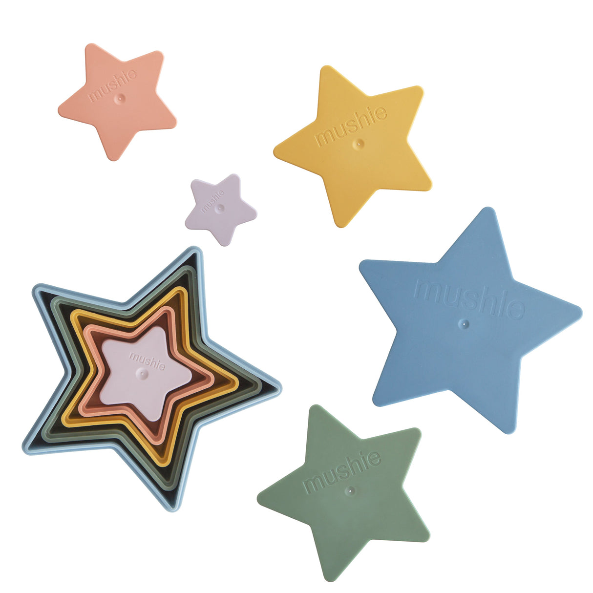 Nesting Stars Toy - Retro - HoneyBug 