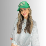 Mother Patch Trucker Hat - Kelly Green - HoneyBug 