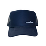 The Mini Mother Embroidered Women's Trucker Hat - Navy - HoneyBug 