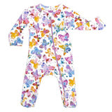 Organic Footie - Butterflies