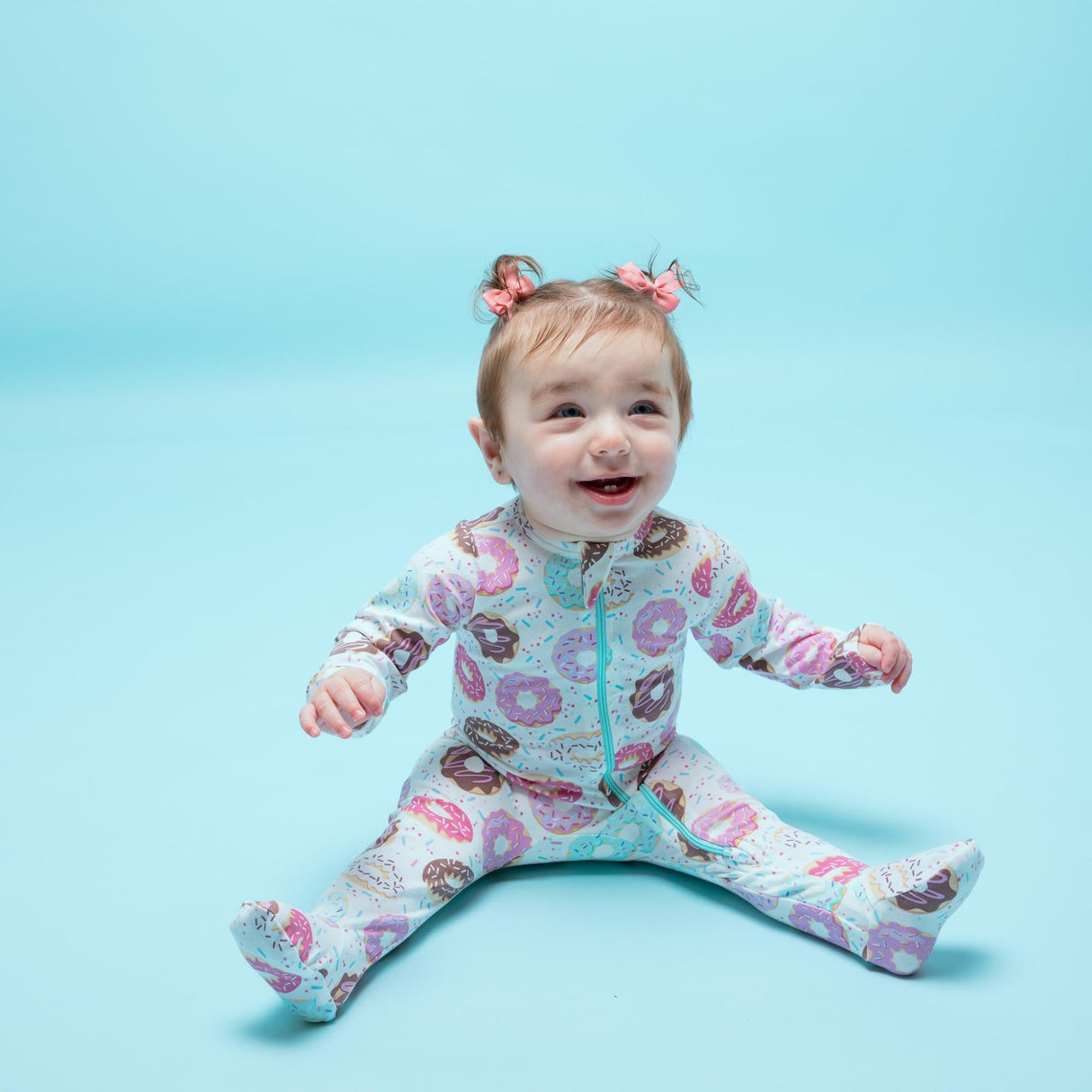 Organic Footie - Donuts