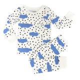 Organic Kids Pajamas - Blue Clouds